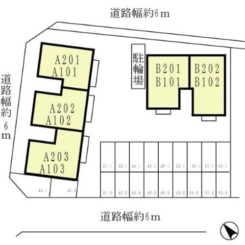リビングタウン古坂壱番館 A棟A101のその他画像