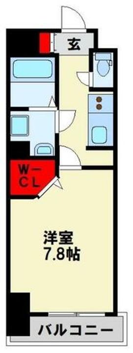 ポスカート F.の間取り