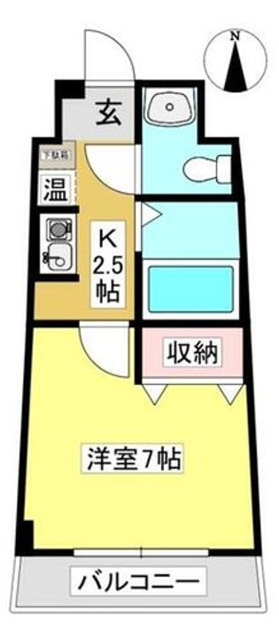 セラヴィ坂崎の間取り