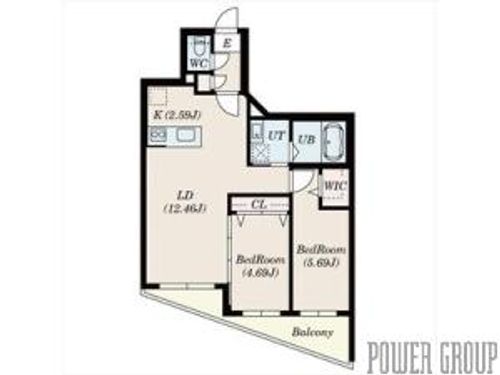 Diore Residence Sapporoの間取り
