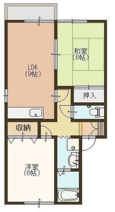 セレージュ (野洲市小篠原)の間取り