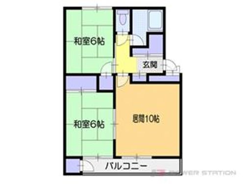 リバティア奥沢の間取り