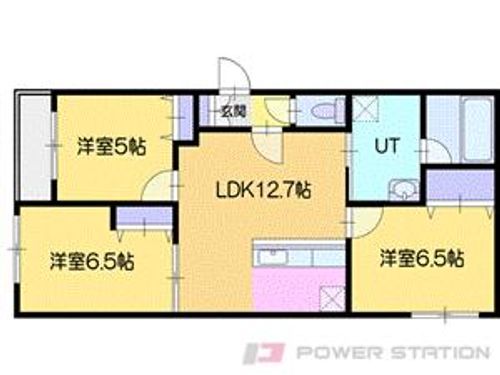 ベルガライズの間取り
