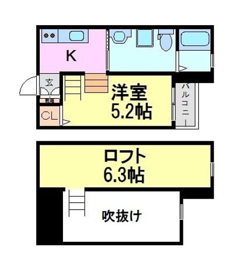 フルハウス尼崎の間取り