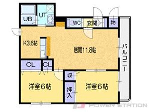 ラシャンスの間取り