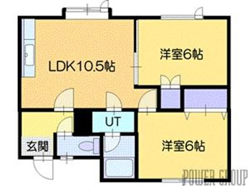 イーストIN117の間取り