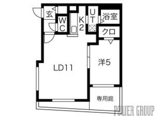 ラ・コーザ北円山の間取り