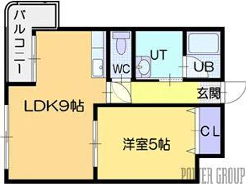 パラスプラザ96の間取り