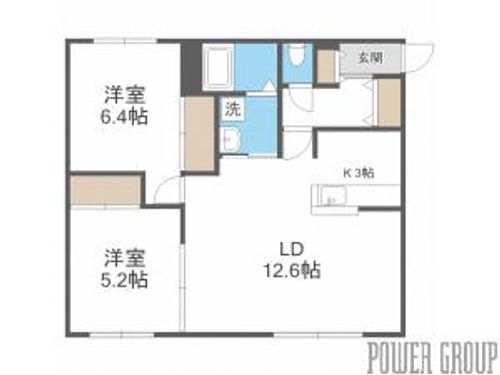 シャイニングWest Field IIの間取り