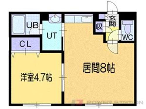 ヴォンジュール花園の間取り