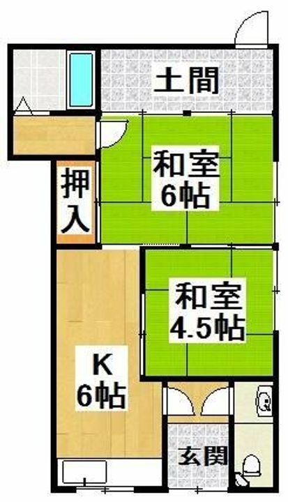 天見文化の間取り