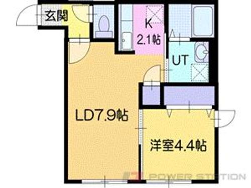 Arvo岩見沢(アルボ岩見沢)の間取り