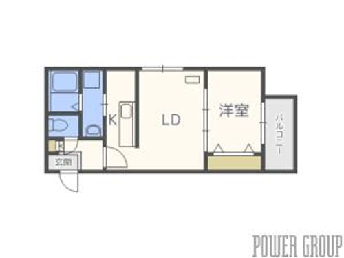 シティレジデンス南12条の間取り