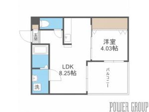Enchantee医大前(アンシャンテ)の間取り