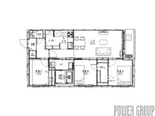 Lien発寒(リアン)の間取り