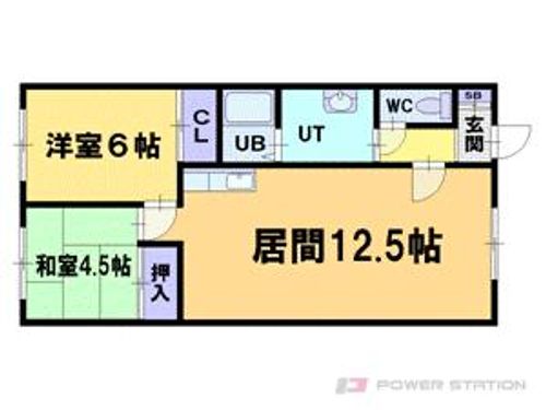 コーポあべの間取り