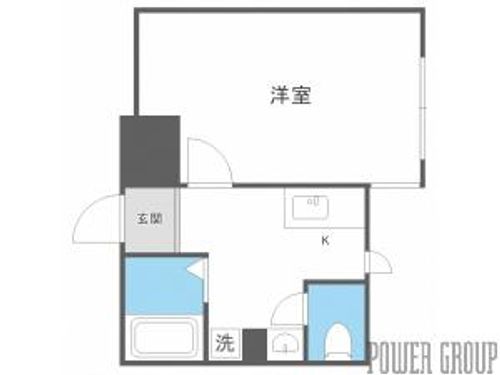 グランメゾン南6条の間取り
