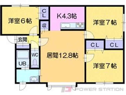 ガーデンパークの間取り