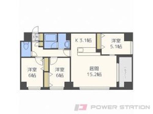 ブリーズN41の間取り