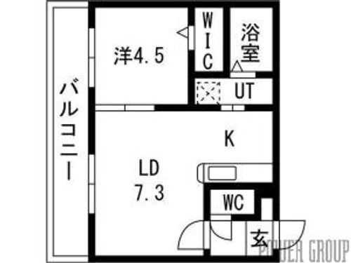 URBAN STAGE北20条の間取り