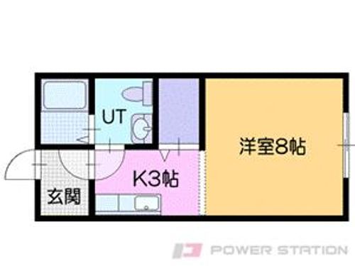 ポプリ末広1丁目Bの間取り