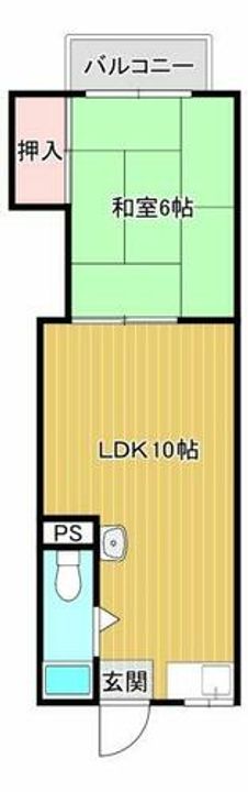 新遠里小野マンションの間取り