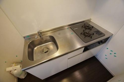 兵庫県尼崎市大物町1丁目(アパート)の賃貸物件のキッチン