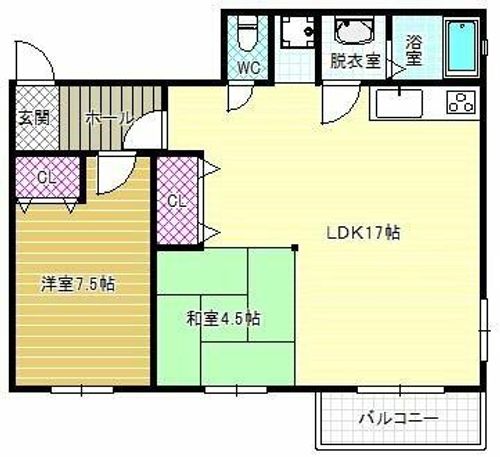 信光プラザの間取り