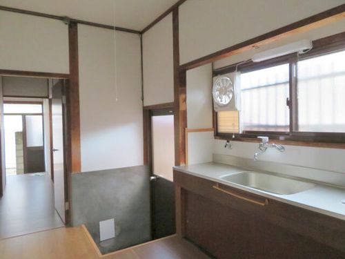 兵庫県姫路市飾西(一戸建)の賃貸物件のキッチン
