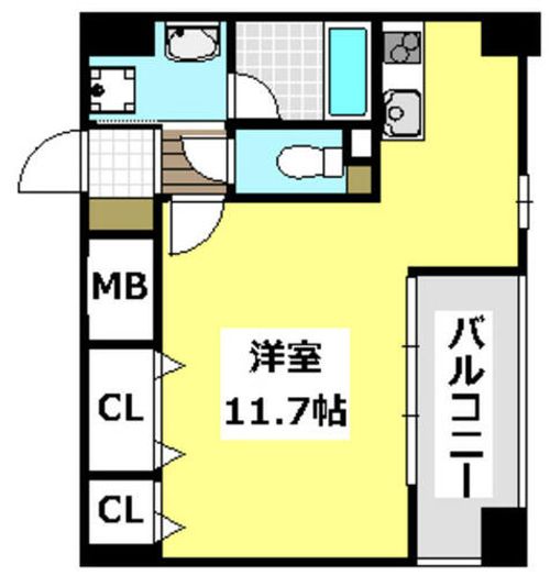 カサ・リベルテ305の間取り