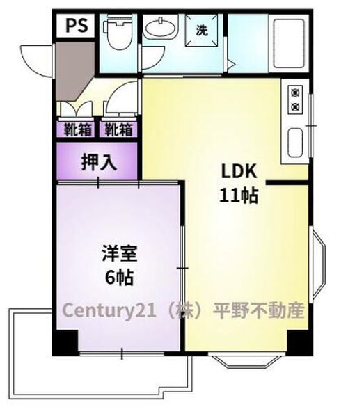 プレーンビルの間取り