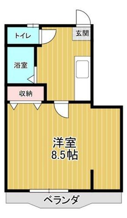 フォーレスト1203の間取り