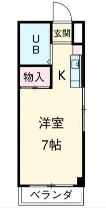 小澤マンションの間取り