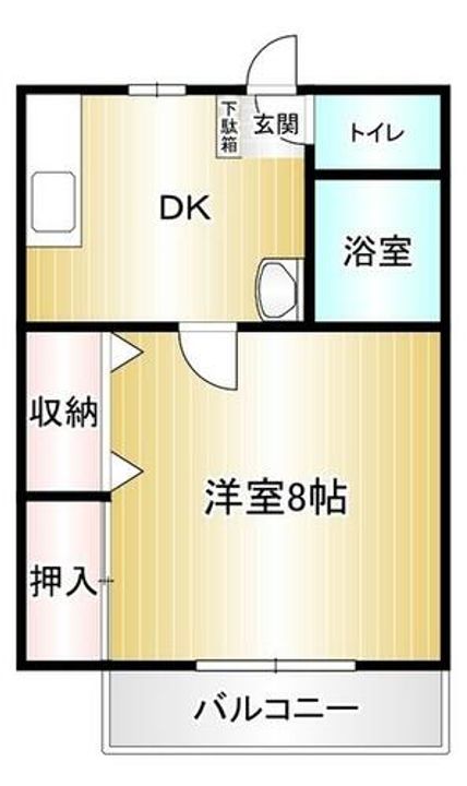 オーク立岩102の間取り
