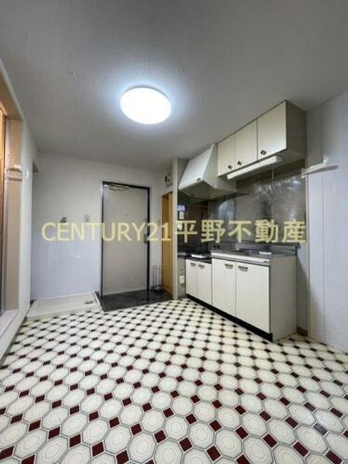 コーポ加月 B棟の玄関