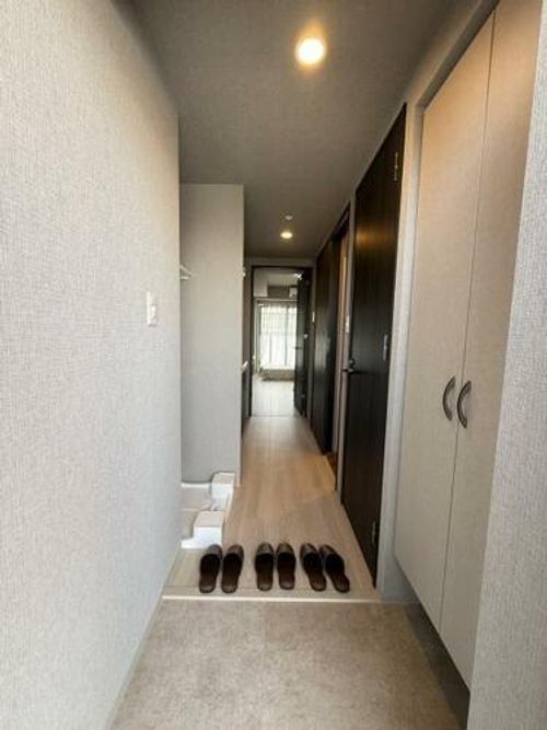 大阪府大阪市西成区潮路1丁目(アパート)の賃貸物件の玄関