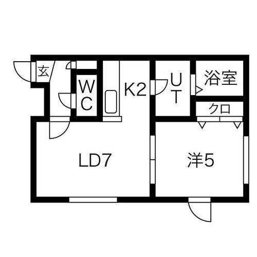 ステージノア北円山306の間取り