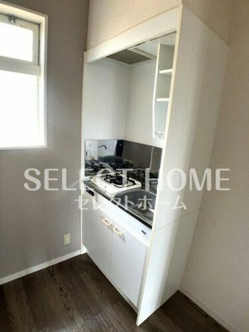 愛知県岡崎市岡町字東野々宮(アパート)の賃貸物件202のキッチン