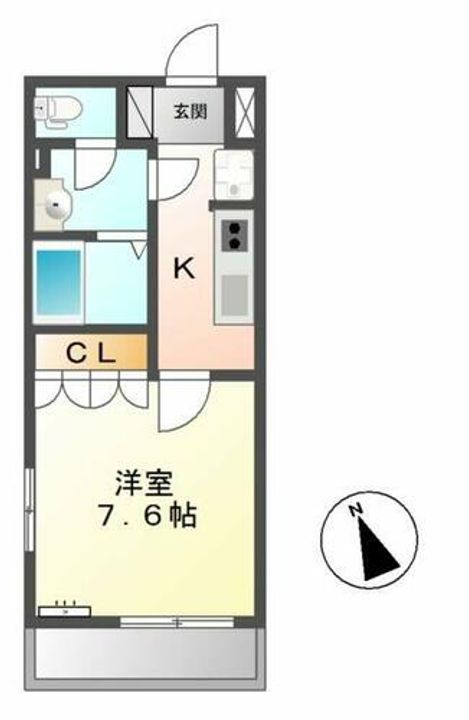 ベルファイブSの間取り