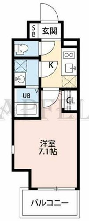 サムティ福島Rufleの間取り