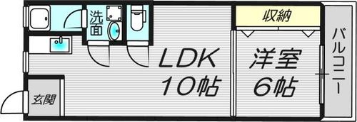 LEGAL守口の間取り