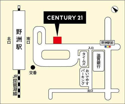 メルベーユ吉兆 A棟 (野洲市久野部)の玄関