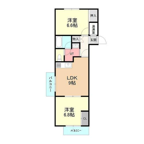 ハイツシャトーの間取り