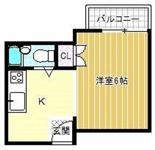 三恵ハイツの間取り