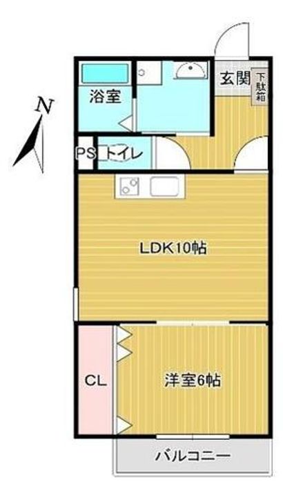クラシャス川宮の間取り