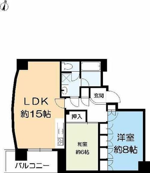 グランフォルム岡本の間取り