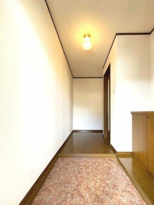 堂中ハイツの玄関