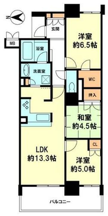 ザ・草津タワー902の間取り