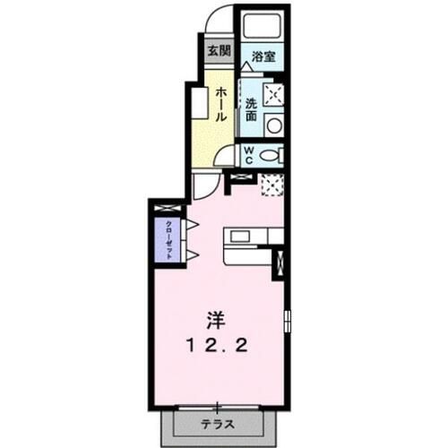 プラシード 守山市勝部2丁目の間取り