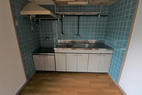 福岡県飯塚市柏の森(マンション)の賃貸物件のキッチン